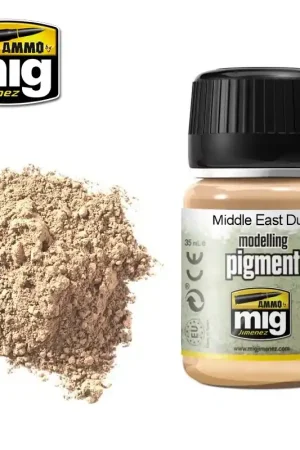 Snelle Levering Ammo MIG 3018 Superfijn pigment midden-oosten stof 35 ml