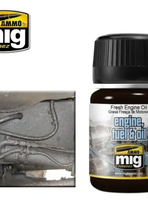 Op = Op Ammo MIG 1408 Natuurlijkeffect verse motorolie 35 ml