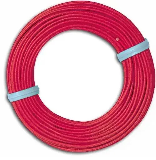 Finale Uitverkoop Busch 1790 H0 Draad rood 0.14 mm² 10m