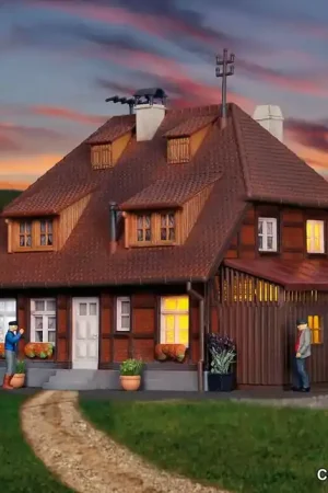 Kibri 38209 H0 Huis aan de molenweg in Spreewald Actieprijs