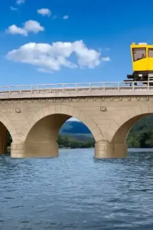Kibri 39722 H0 stenen boogbrug gebogen Gratis Retour