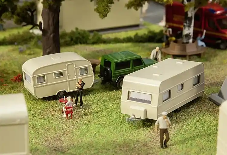 Faller H0 140483 Woonwagen-set Alleen Vandaag