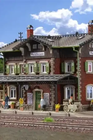 Hoge Kwaliteit Vollmer 43505 H0 Station Waldbronn